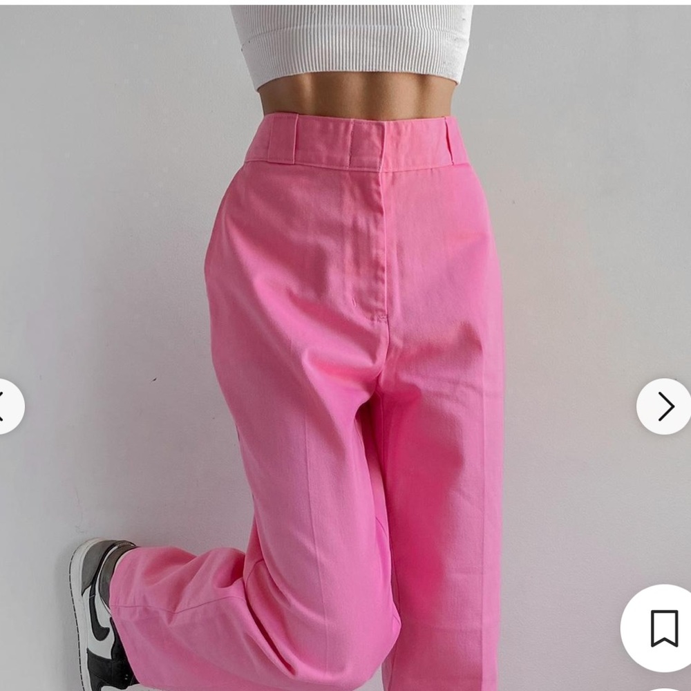 Dickies Women's Pink Trousers